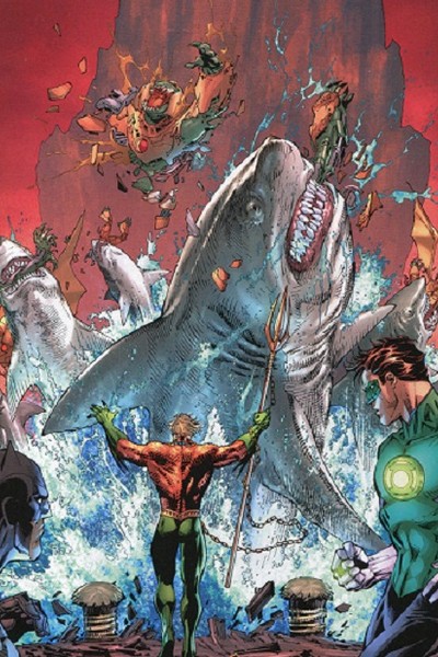 aquaman justice league sharks