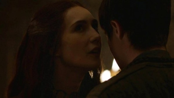 Melisandre and Gendry