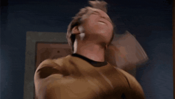 James T Kirk Slapping-Himself