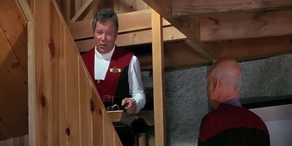 William Shatner Captain James T Kirk And