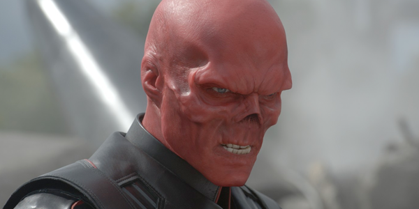 Red Skull Cap