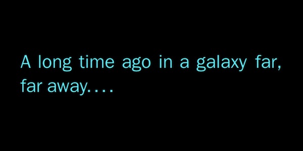 A Long Time Ago