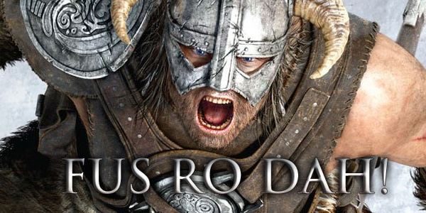Skyrim Fus Ro Da