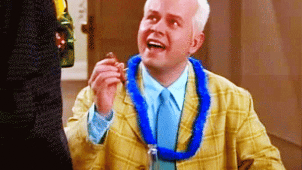 Gunther Yellow Shirt Friends