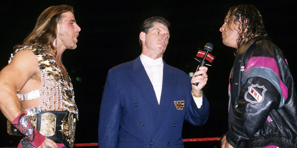 Shawn Michaels Vs Bret Hart