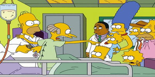 Simpsons Mont Burns Points To Maggie1