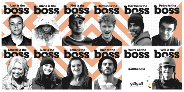 Who’s The Boss? Thanks To giffgaff... We All Are!