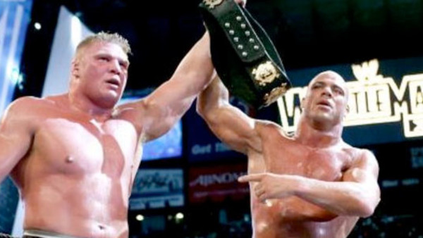 Brock Lesnar Kurt Angle