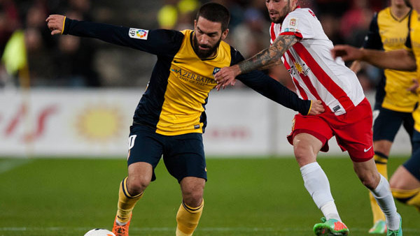 Arda Turan Atletico Aleix Vidal Ameria
