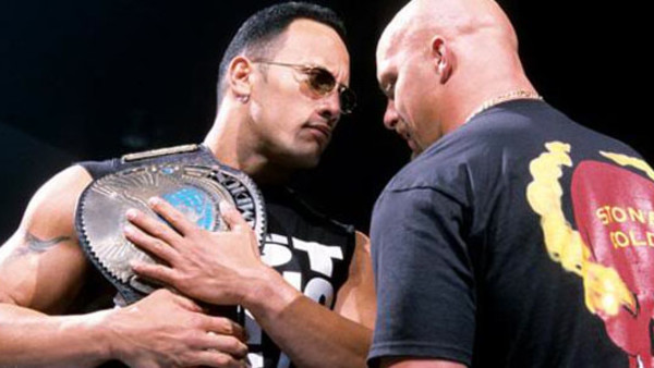 Steve Austin The Rock