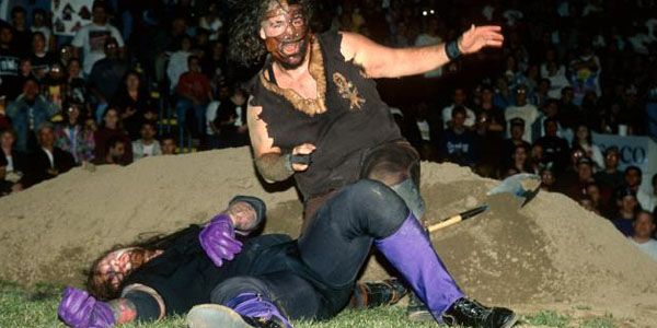 Undertaker Mankind Buried Alive Match Match