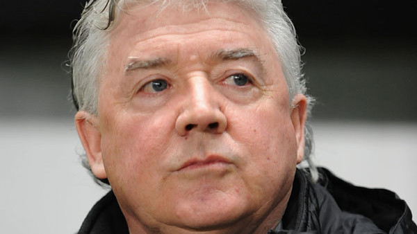 02-MAY-96 .... Nottingham Forest v Newcastle United .... Newcastle Manager Kevin Keegan and assistant Terry McDermott look dejected as their title chances disappear