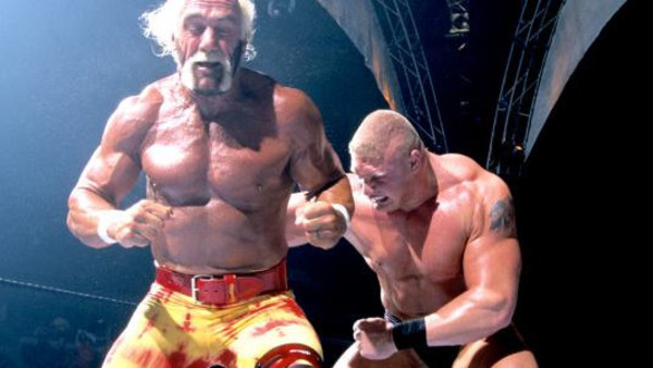 Brock Lesnar Hulk Hogan