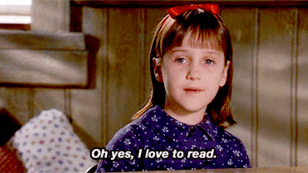 I Love To Read Gif