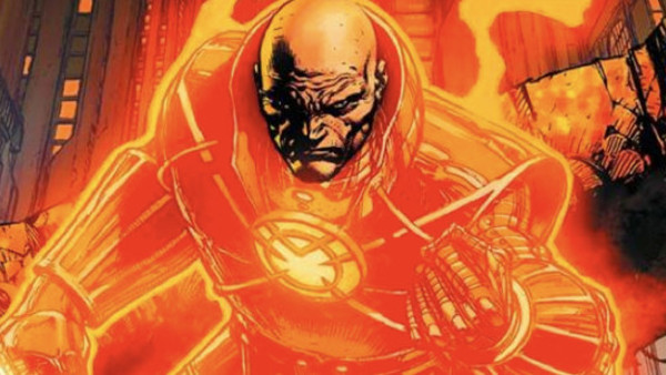 Orange Lantern Lex Luthor
