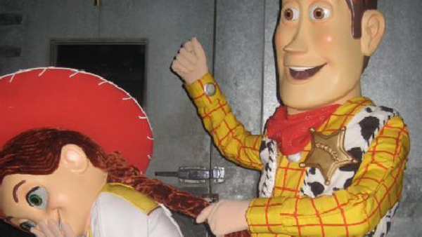 Disneyland Woody Jessie