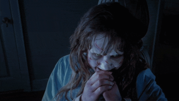Exorcist Girl Gif