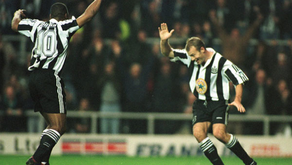 Les Ferdinand Alan Shearer Newcastle