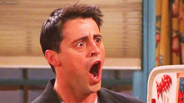 Joey Friends Shocked