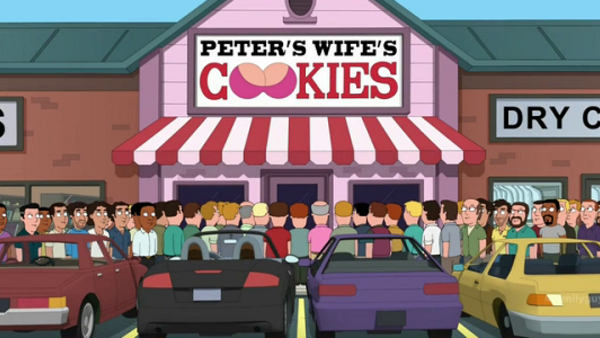 Family Guy Baking Bad Cookies