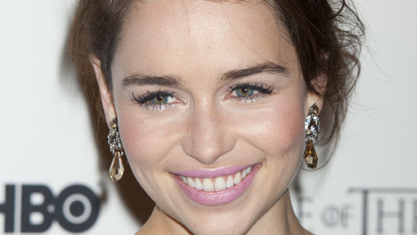 Emelia Clarke arrives for the Game Of Thrones launch event at a central London venue, Wednesday, Feb. 29, 2012. (AP Photo/Jonathan Short)