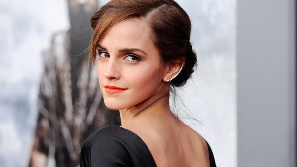 FILE - This March 26, 2014 file photo shows actress Emma Watson at the premiere of