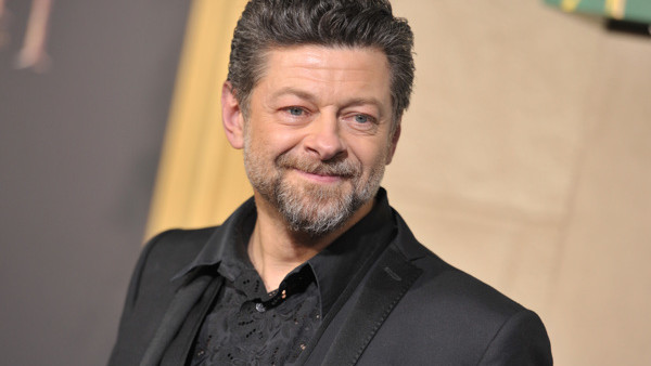 Andy Serkis arrives at the Los Angeles premiere of