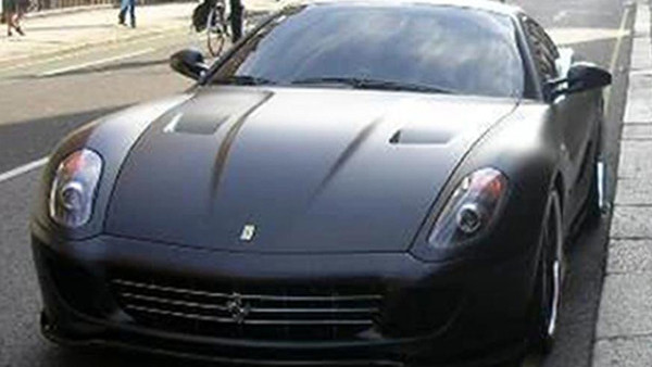 Undated Westminster City Council handout photo of a 180,000 Ferrari Scaglietti with the number plate 322889, the owner of which owes more than 2,000 for 19 unpaid tickets. 
