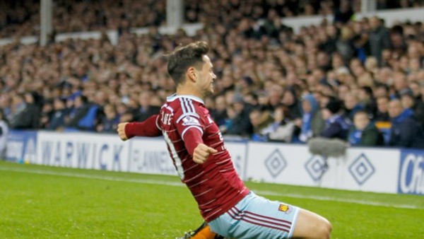 Atletico de Madrid's Arda Turan reacts during a Spanish La Liga soccer match against Levante at the Ciutat de Valencia stadium in Valencia, Spain, on Sunday, May 4, 2014. (AP Photo/Alberto Saiz)