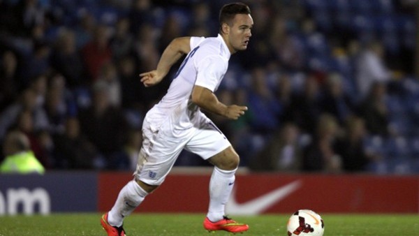 Adam Armstrong, England u18s.
