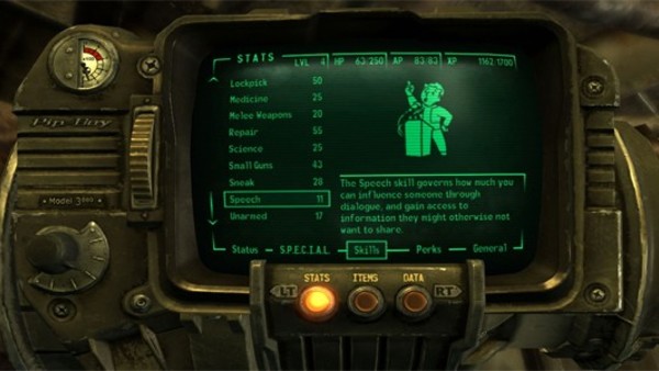 Fallout 3 Inventory Pip Boy