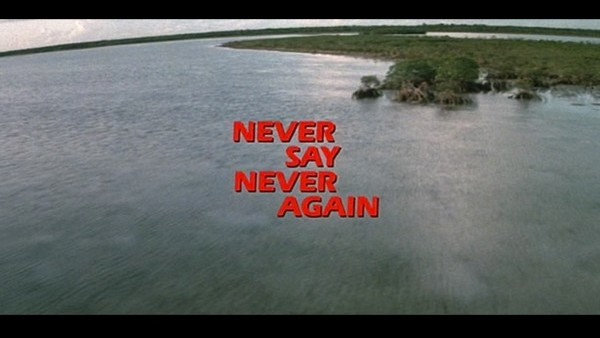 Never Say Never Again