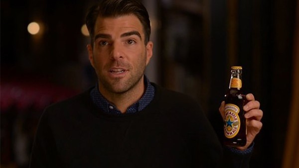 Zachary Quinto Newcastle Brown Ale