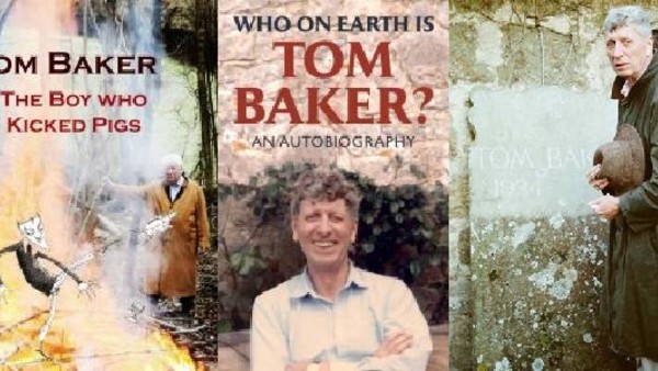 Tom Baker Books And Gravestone