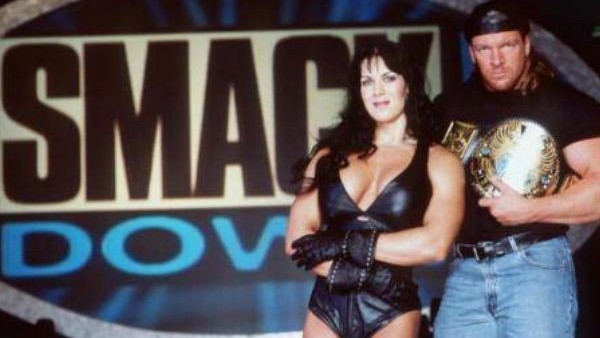 Triple H Chyna Smackdown