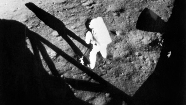 Neil Armstrong on the Moon