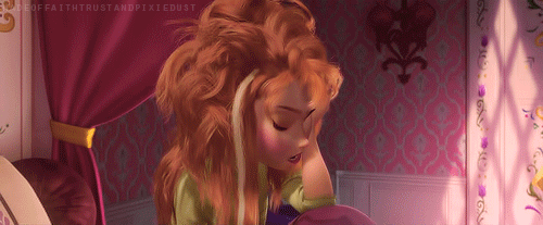 Frozen Bed Hair Gif