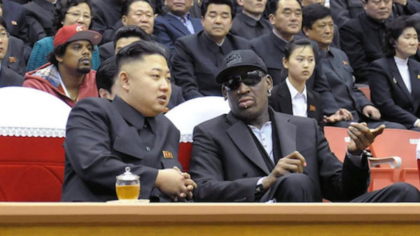 Kim Jong Un And Dennis Rodman