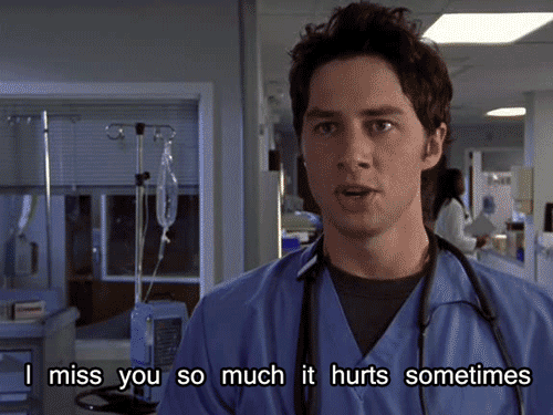 Jd Scrubs I Miss You So Much It Hurts Gif Gif