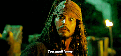 Jack Sparrow You Smell Funny Gif Gif