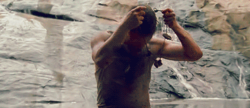 The Walking Dead Daryl Wearing Ear Necklace Gif Gif