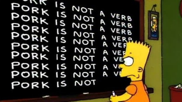 Simpsons Pork