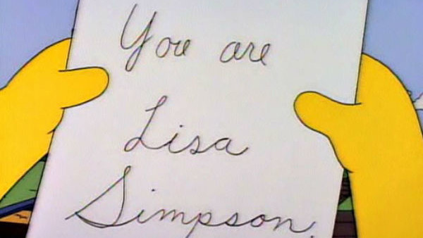 You are Lisa Simpson