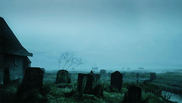 Scary Graveyard Gif