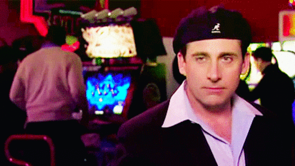 Michael Scott The Office Wink Funny Sexy Gif