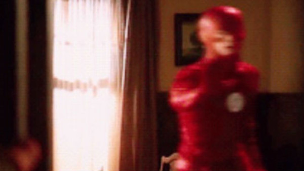 Flarrow Fight oliver queen barry allen