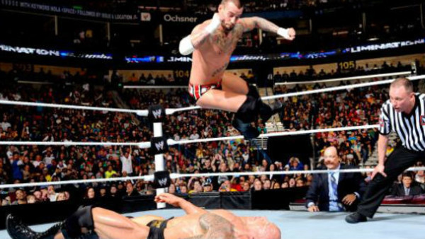 Cm Punk The Rock Elimination Chamber