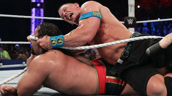 John Cena STF Kevin Owens Money in the Bank