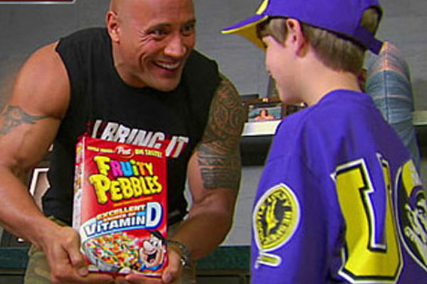The Rock Fruity Pebbles
