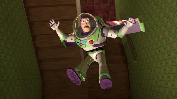 Toy Story Buzz Falling